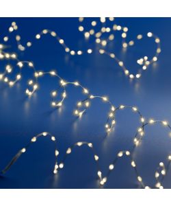 Lumineo Ghirlanda 100 Micro-LED Luce Bianca Calda - 159 cm