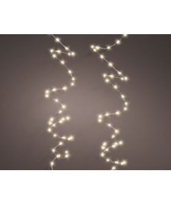 Lumineo Ghirlanda 100 Micro-LED Luce Bianca Calda - 159 cm