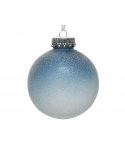 Sfera diam. mm 80 colori blu glitter