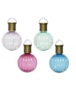 Lumineo Lampadina LED Solare Giardino Luce Calda Colori assortiti