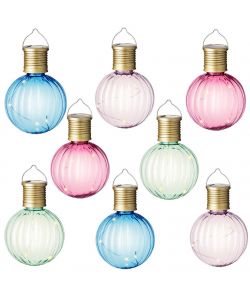 Lumineo Lampadina LED Solare Giardino Luce Calda Colori assortiti