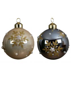 Sfera decorazione perle diam. mm 80 colori  assortiti