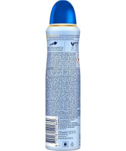 Dove Deodorante Spray Talco 150ml - Formula Idratante Senza Alcol