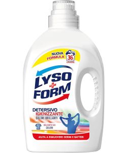 Lysoform Detersivo Liquido Igienizzante Colori Brillanti - 36 Lavaggi
