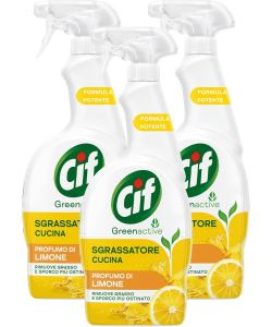 Cif Sgrassatore Cucina Spray Limone 650 ml per Piani Induzione e Piastrelle
