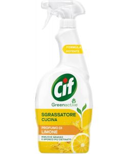 Cif Sgrassatore Cucina Spray Limone 650 ml per Piani Induzione e Piastrelle