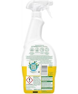 Cif Sgrassatore Cucina Spray Limone 650 ml per Piani Induzione e Piastrelle