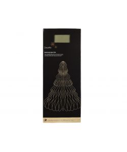 Decoris Albero di Natale in Carta - Verde - 48x60 cm