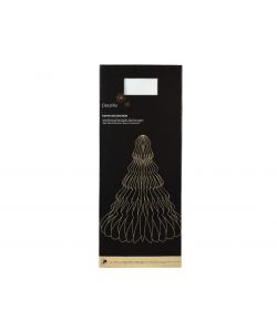 Decoris Albero di Natale in Carta Bianco - 72x90cm