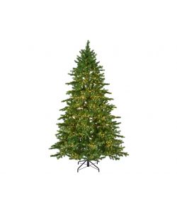 Kaemingk Albero di Natale Preilluminato Verde 210 cm con 4000 LED