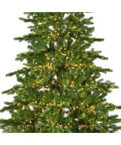 Kaemingk Albero di Natale Preilluminato Verde 210 cm con 4000 LED
