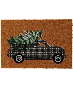 Decoris Zerbino Natalizio per Ingresso - Albero di Natale - 60x40 cm