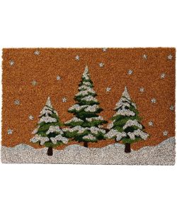 Decoris Zerbino Natalizio per Ingresso - Albero di Natale - 60x40 cm