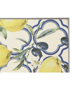 Sedia Mosaico Sorrento Blu Pieghevole 38x50x90 cm - ideale per Esterni