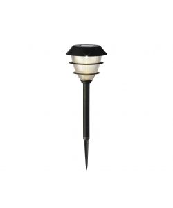 KAEMINGK Faretto Solare Giardino Picchetto Nero H41 cm Luce Calda