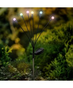 Paletto solare led multicolor