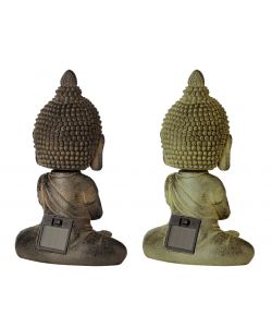 Buddha solare in poliresina