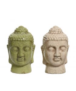 Buddha In Terracotta 20X20X30 H Cm Colori Assortiti