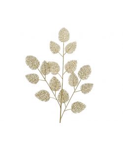 Kaemingk Stelo Foglie Oro 35x88 cm - Ramo Decorativo Plastica
