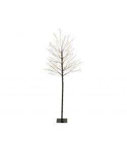 Lumineo LED Albero Nero - Eleganza per le Feste - 60x150 cm