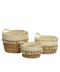 Cesta con nappe grande
