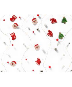 Filo di lucine LED Fantasie Natale