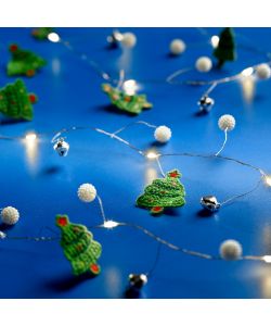Filo di lucine LED Fantasie Natale