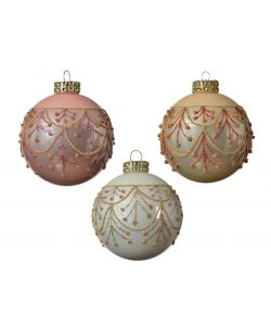 Sfera decorazione glittercolore assortiti