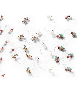 Filo 20 Luci LED Fantasie Natale