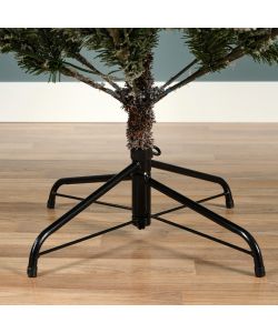 Everlands Albero di Natale Allison Innevato 180 cm - con Luci LED