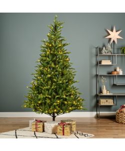 Everlands Albero di Natale 210 cm Allison con Luci LED Integrate