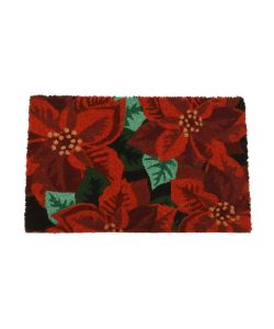 Zerbino Natalizio in Fibra Naturale - Decorazione Ingresso - 40x60 cm