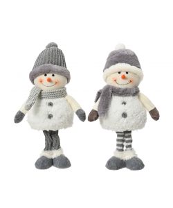 Pupazzo di neve decorativo 37cm
