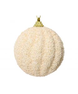 Sfera extra glitter Perla 80mm