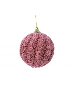 Sfera extra glitter Rosa 80mm