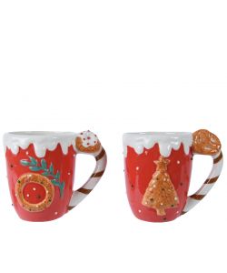 Mug Natalizia Donut e Pretzel
