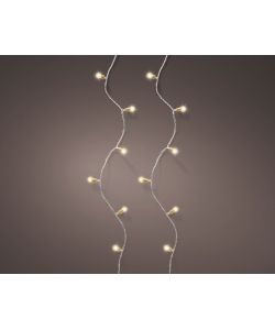 Lumineo Luci Natalizie LED Bianco Caldo Vintage  - 18 m