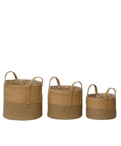 Cesta in juta naturale grande