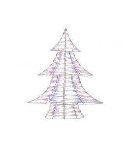 Lumineo LED Albero Blu - Elegante Decorazione con Timer - 40cm