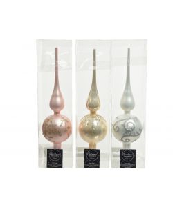 Kaemingk Decorazione Natalizia - Rosa, Oro, Argento - 31 cm