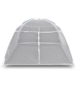 Tenda da Campeggio 200x180x150 cm in Fibra di Vetro Bianca