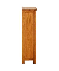 Libreria Stretta 45x22,5x82 cm in Massello di Rovere