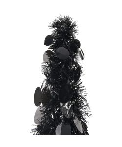 Albero di Natale Artificiale Apribile Nero 180 cm PET