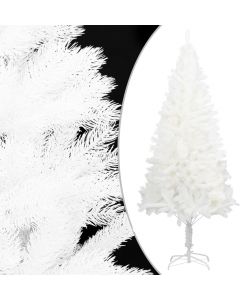 Albero di Natale Artificiale con Aghi Realistici Bianco 150 cm