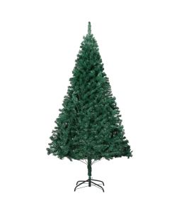Albero di Natale Artificiale con Rami Folti Verde 180 cm PVC