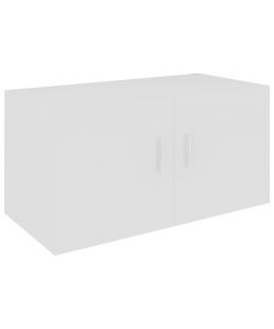 Armadietto da Parete Bianco 80x39x40 cm in Legno Multistrato