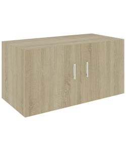 Armadietto da Parete Rovere Sonoma 80x39x40 cm in Truciolato