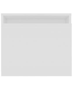 vidaXL Tavolino da Salotto Bianco 100x48x40 cm in Legno Multistrato