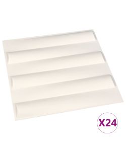 Pannelli a Parete 3D 24 pz 0,5x0,5 m 6 mq 146292