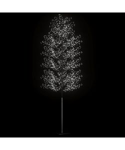 Albero di Natale 2000 LED Bianco Freddo Ciliegio in Fiore 500cm